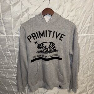 Primitive Heather Gray Graphic Hoodie